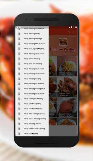 resep kepiting offline Screenshot 3 - AppWisp.com