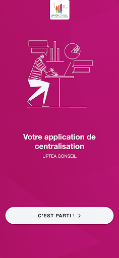 Android application UPTEA CONSEIL screenshort
