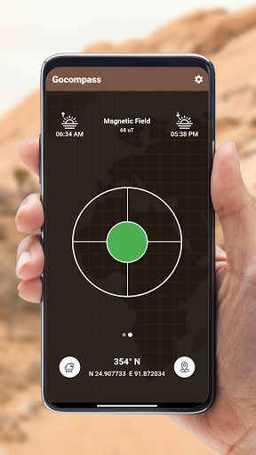 GoCompass - Best Navigation, D Screen 3