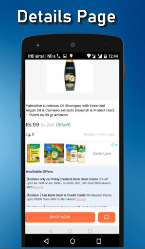 IndiaFreeStuff Deals Coupons Screen 3