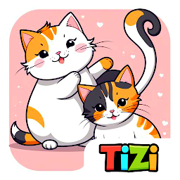 My Cat Town - Cute Kitty Games ஐகான் படம்