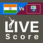 Cover Image of Baixar IND vs WI Live Cricket Score 53.1.0 APK