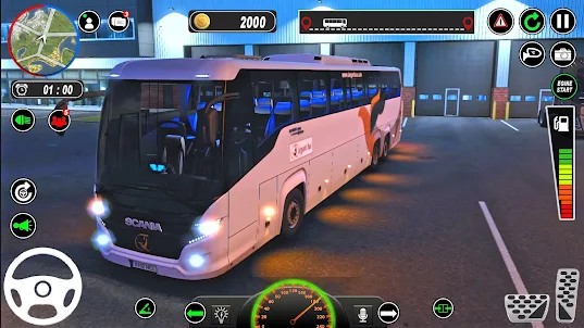 Jogos de ônibus urbanos 3D