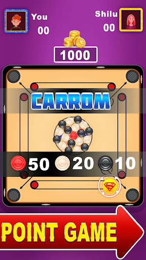 Carrom - Disc Game- Board Game Screen 3