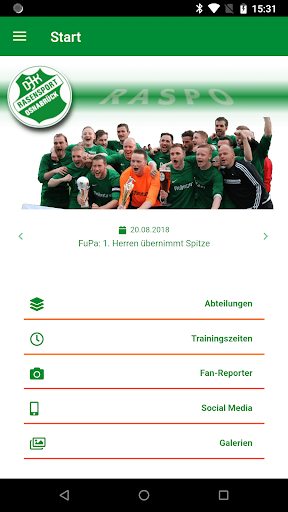 SV Rasensport DJK Screen 3