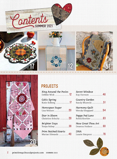 Primitive Quilts and Projects Screen 2