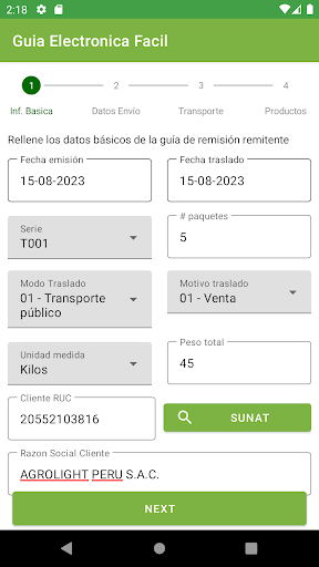 GUIA ELECTRONICA FACIL PERU Screen 3