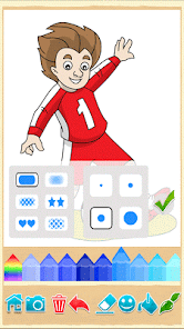 Captura de Pantalla 8 Libro para colorear de fútbol android