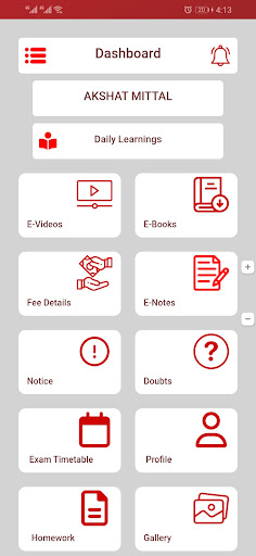Android application LBS School screenshort