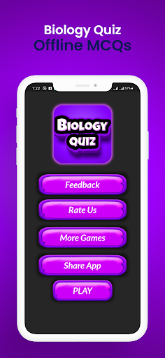 Android application Biology Quiz Offline | MCQs screenshort