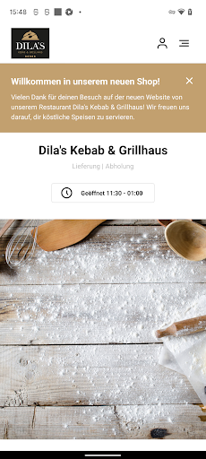 Android application Dila's Kebab & Grillhaus screenshort