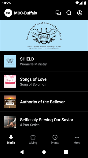 Android application THE WAY JESUS screenshort
