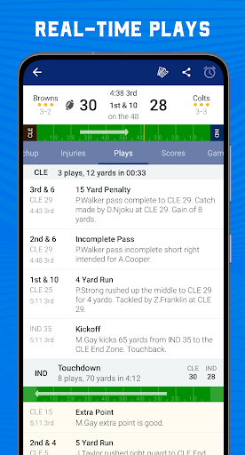 Scores App: NFL Football 2024 Screen 3