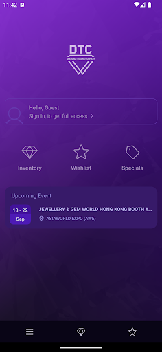 Android application DTC USA screenshort