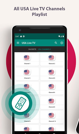 USA - Live TV (Entertainment) Screen 3