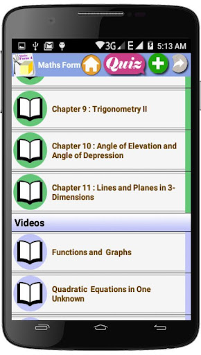 Maths form 4 Screen 3