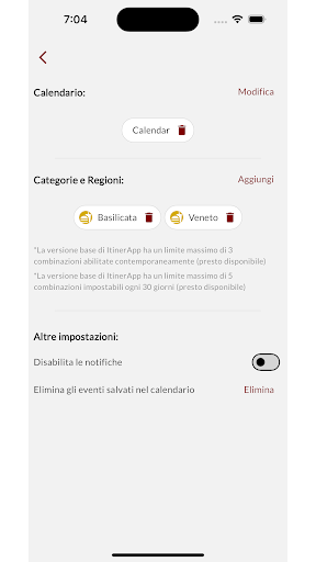 ItinerApp Screen 3