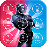 Dark Panther Superhero Locker Screen icon