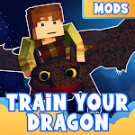 Cover Image of Download Train Your Dragon Mod for Minecraft 2.0 APK