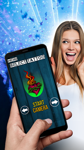 Android application Tattoo sketch simulator screenshort