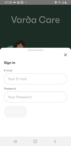 Android application Digital Supervision screenshort