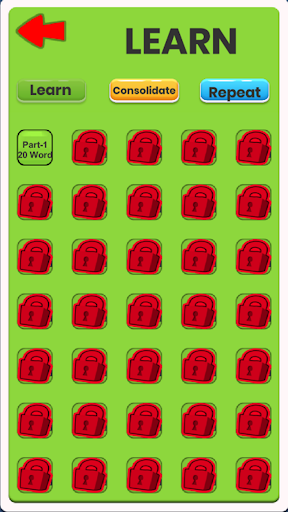 Learn 5000 Word Screen 2