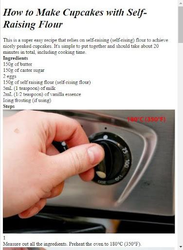 How to Make Cupcakes Screen 2