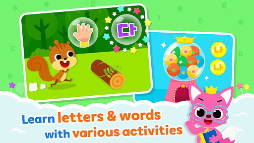 Screenshot of Pinkfong Learn Korean: Hangul