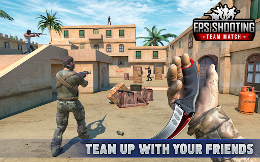Android application Fps Gun Shooting - Team Battle screenshort