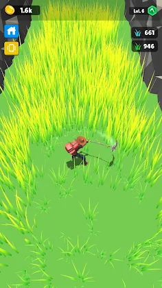 Idle Grass Cutter - Screenshot 1