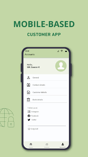 Android application Zayan Gold screenshort