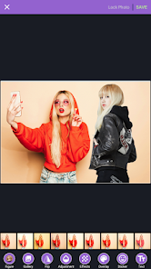 Captura de Pantalla 6 Top Selfie With Lisa (BlackPin android