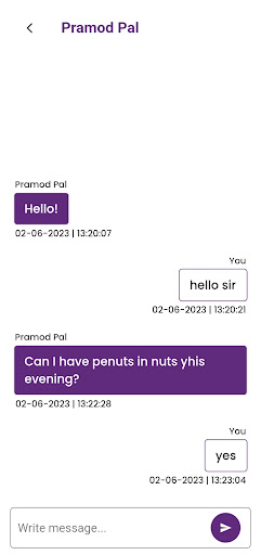 Swasthin App for Instructor Screen 3