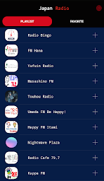JAPAN Radio Stations