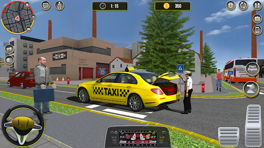 Taxi Simulator: Taxi Games 3D