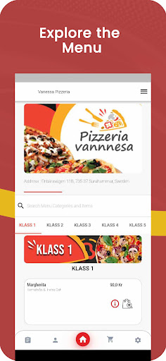 Vanessa Pizzeria Screen 3