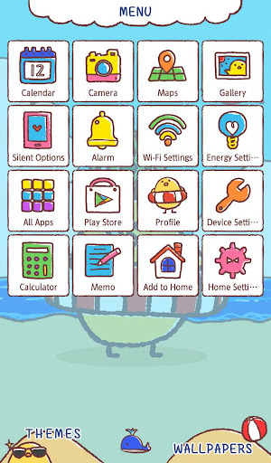 Chick in Summer Theme Screen 2