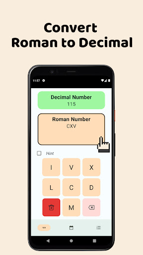 Roman Number & Date Converter Screen 2