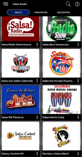 Android application App Radio De Salsa Musica screenshort