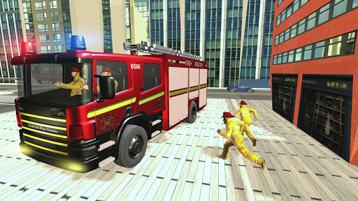911 Fire Rescue Truck Driver Simulator 2020 screenshots 1