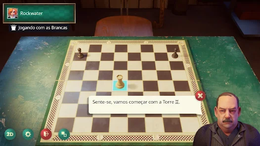 Jogue xadrez com Beth Harmon da série Gambito da Rainha 