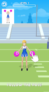 Cheerleader Pose Screenshot