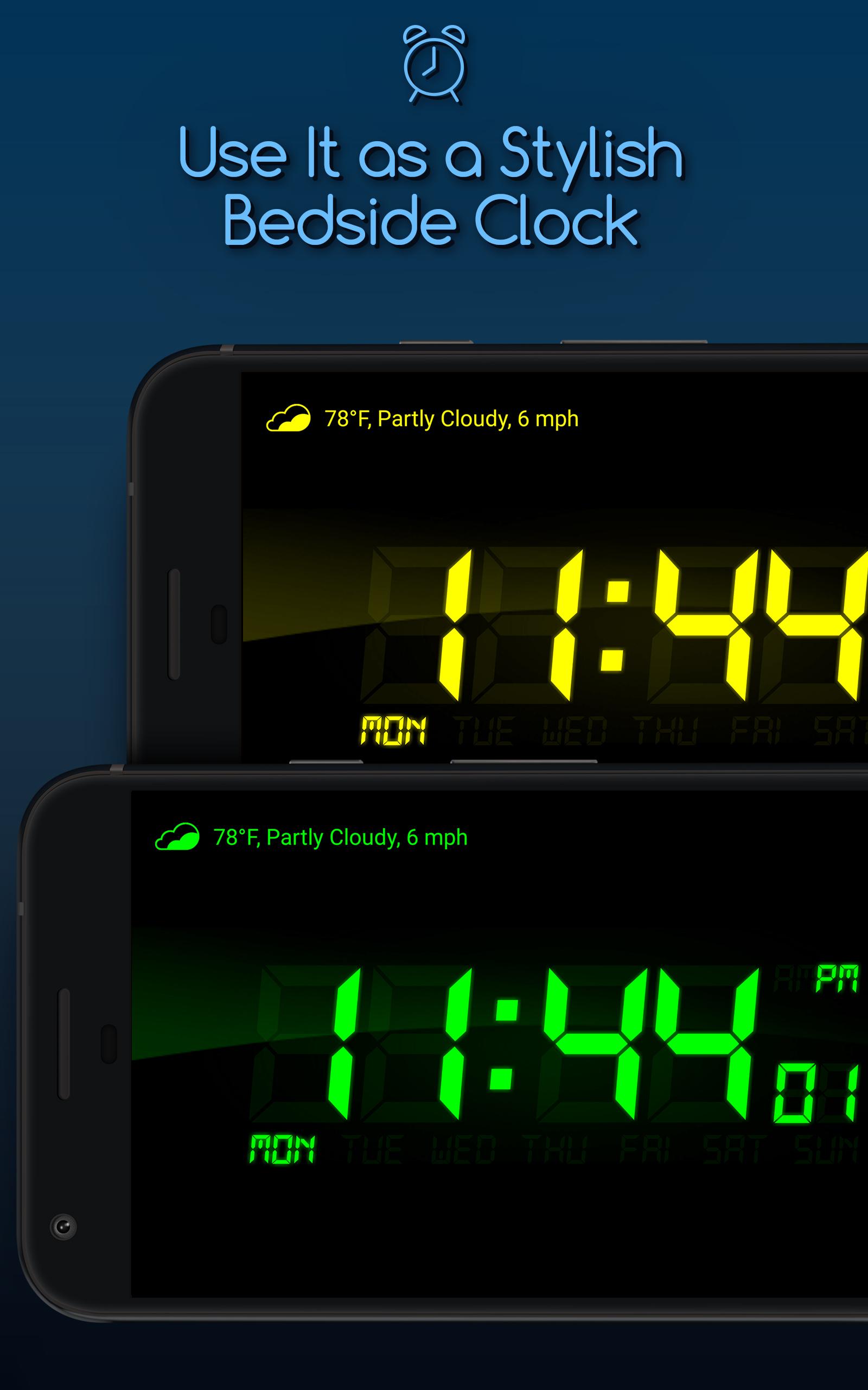 Android application Alarm Clock for Me screenshort