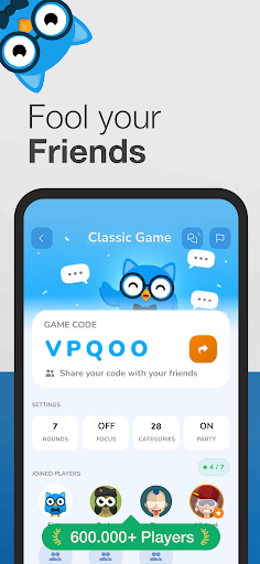 Finto - Bluff Quiz for Friends screenshot 1