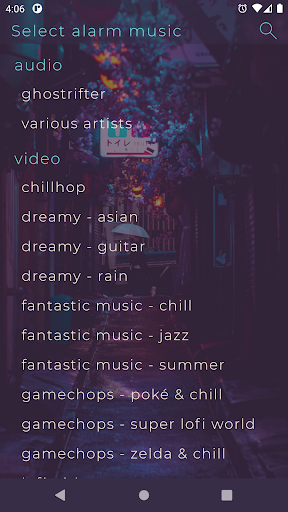 Lofi music alarm clock Screen 3