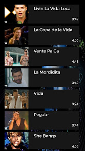 Screenshot 4 Ricky Martin All Songs, All Al android