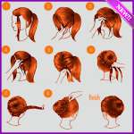 Cover Image of Tải xuống Hairstyles steps 1.7 APK
