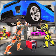 Robot Car Mechanic Workshop Games - Car Games