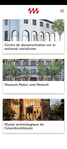 Aperçu de l'application