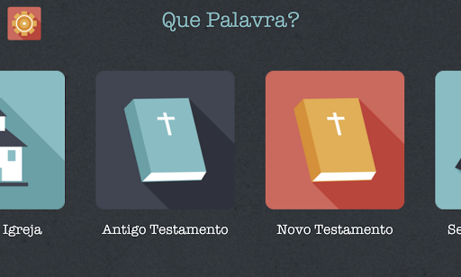 Visualização do aplicativo